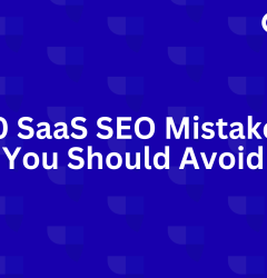SEO mistakes you should avoid