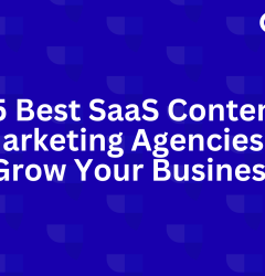 best SaaS content marketing agencies