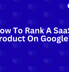 rank a SaaS product on google