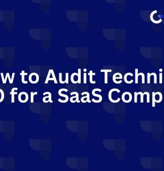 Audit Technical SEO for a SaaS
