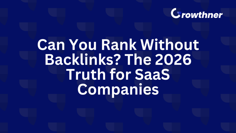 Can you rank without links in 2026