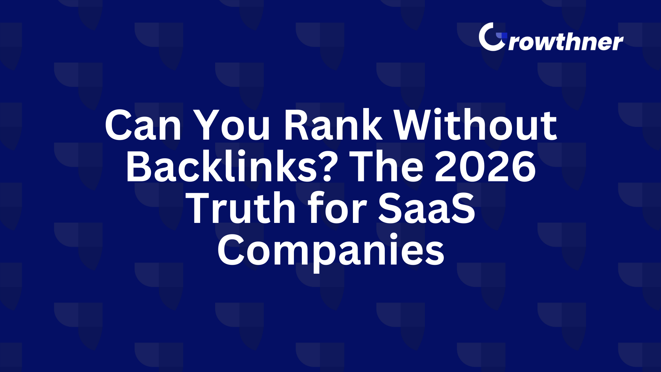 Can you rank without links in 2026
