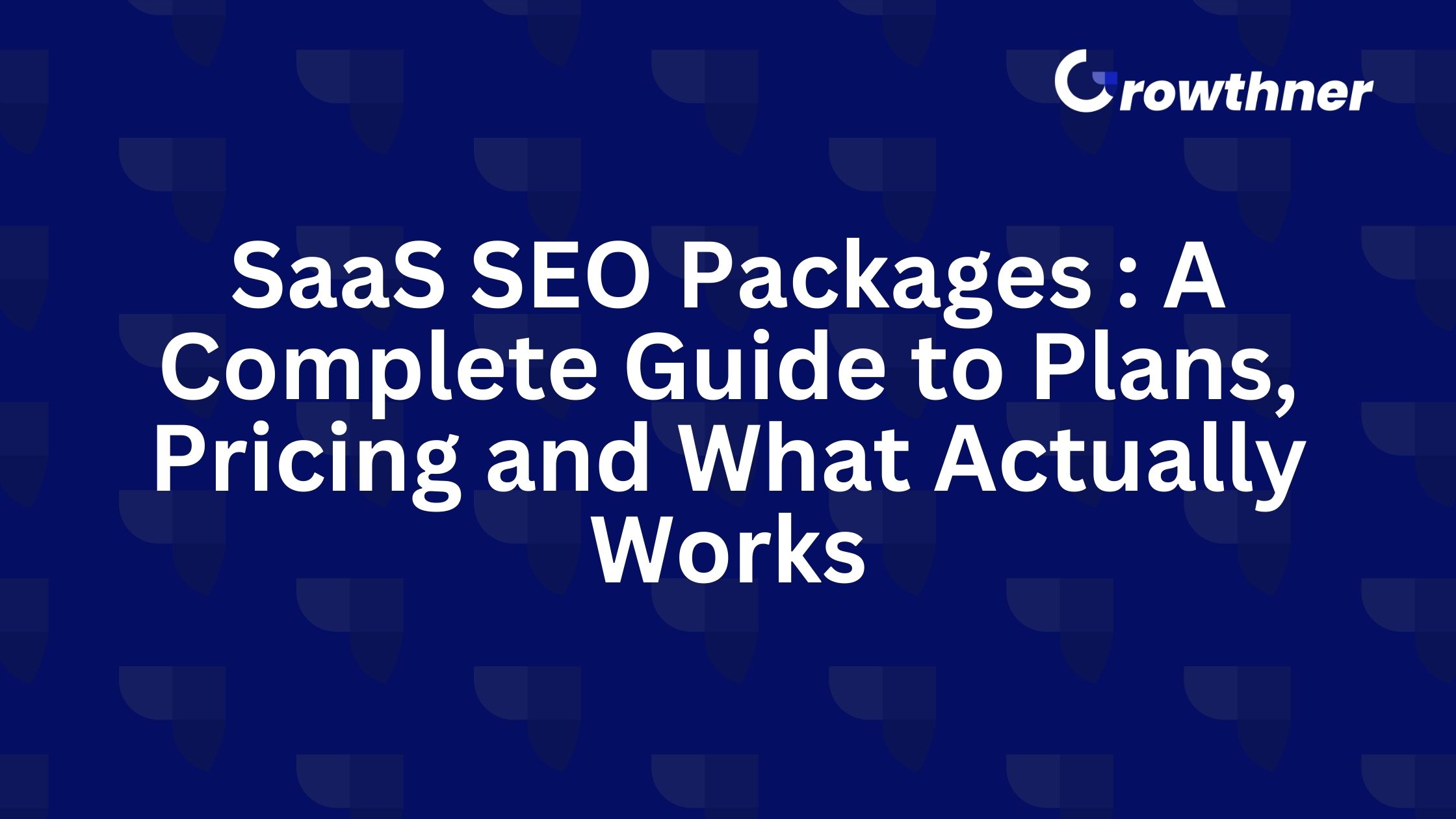 SaaS SEO packages