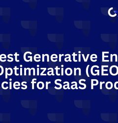 GEO agencies for SaaS Products