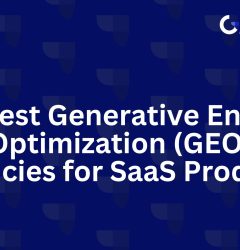 GEO agencies for SaaS Products