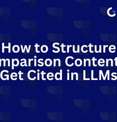 How to Structure Comparison Content