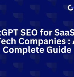 ChatGPT SEO for SaaS