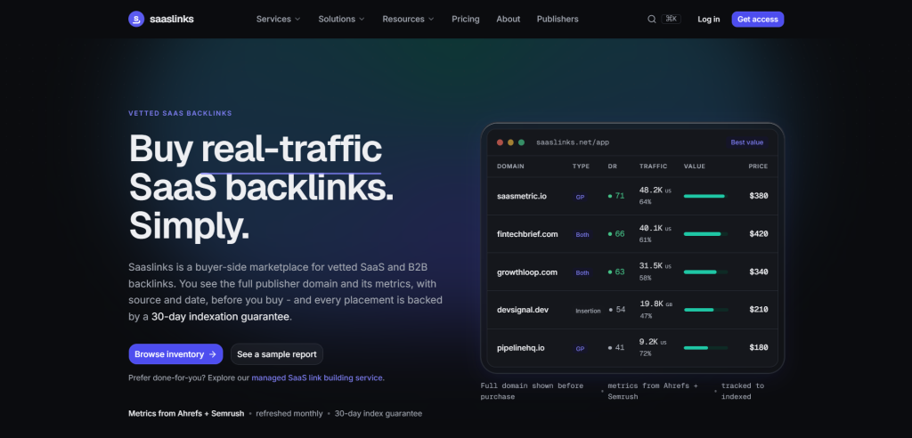 Saaslinks