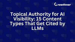 Topical Authority for AI Visibility : 15 Content Types That Get Cited by LLMs