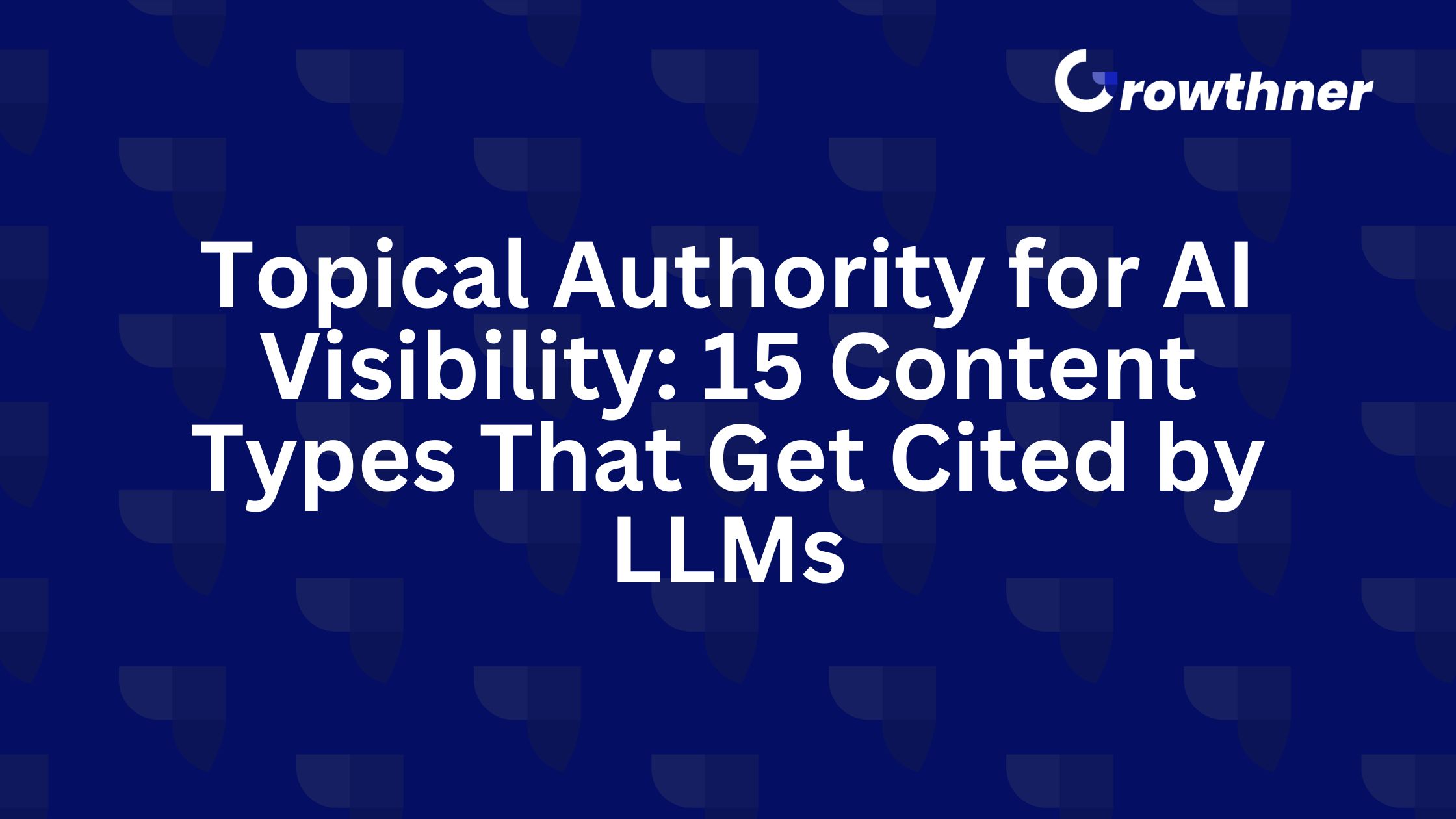 Topical Authority for AI Visibility