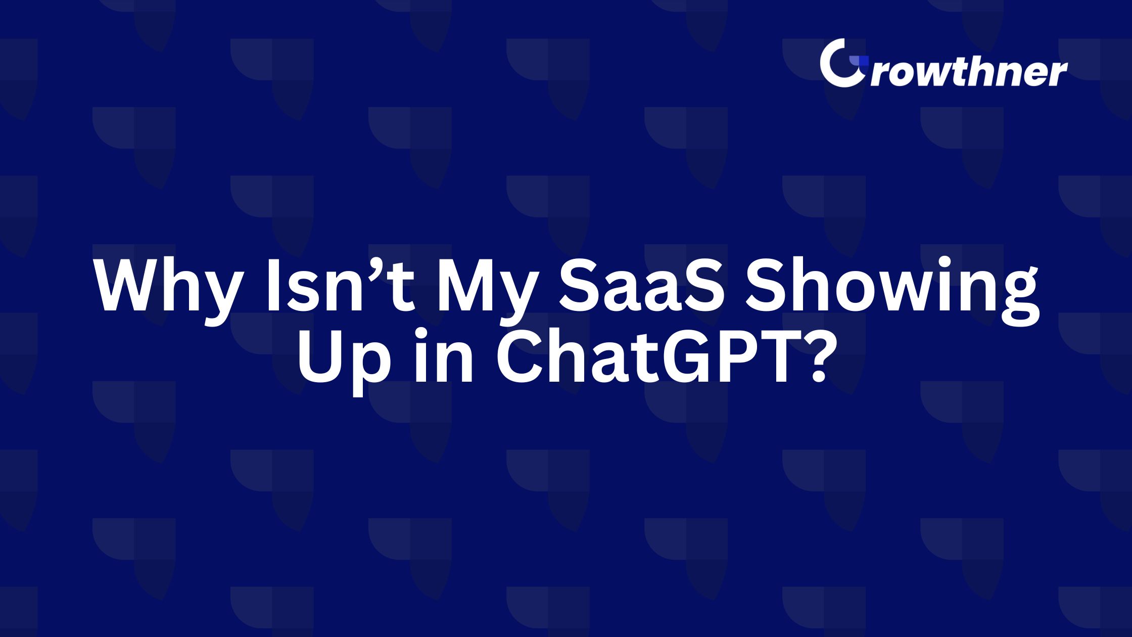 SaaS showing up in ChatGPT